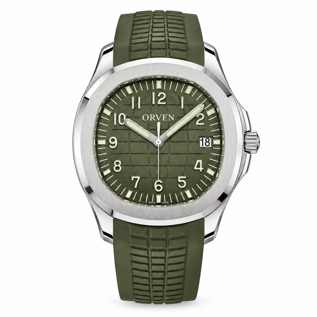 Orven Terravon – Olive Green Dial