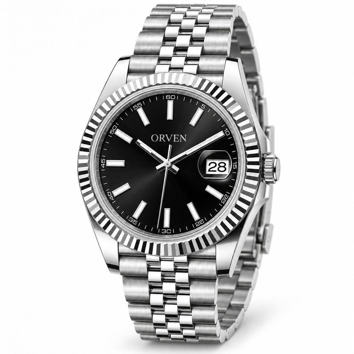 Orven Caldris – Black Dial