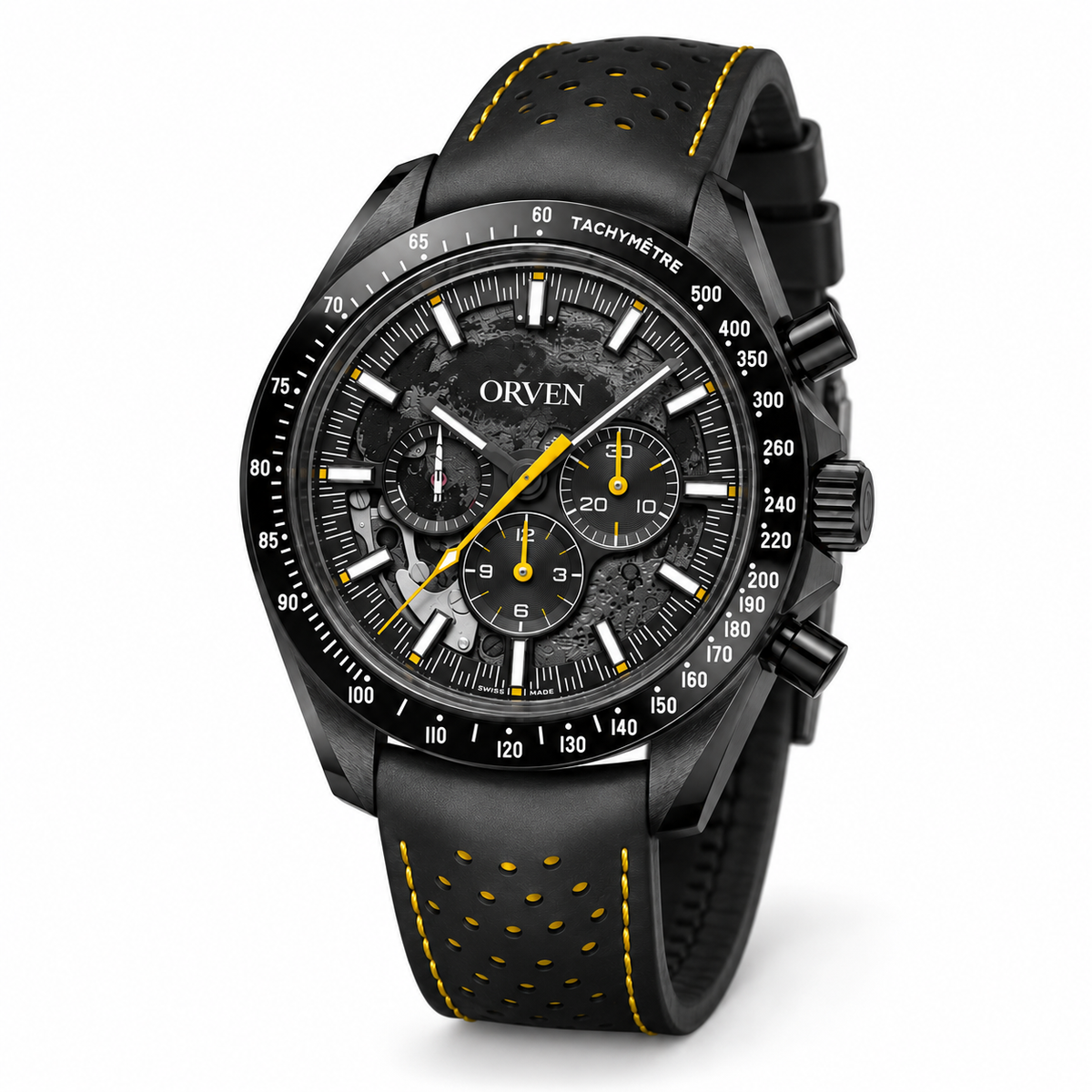 Orven Arvenox – Black Dial