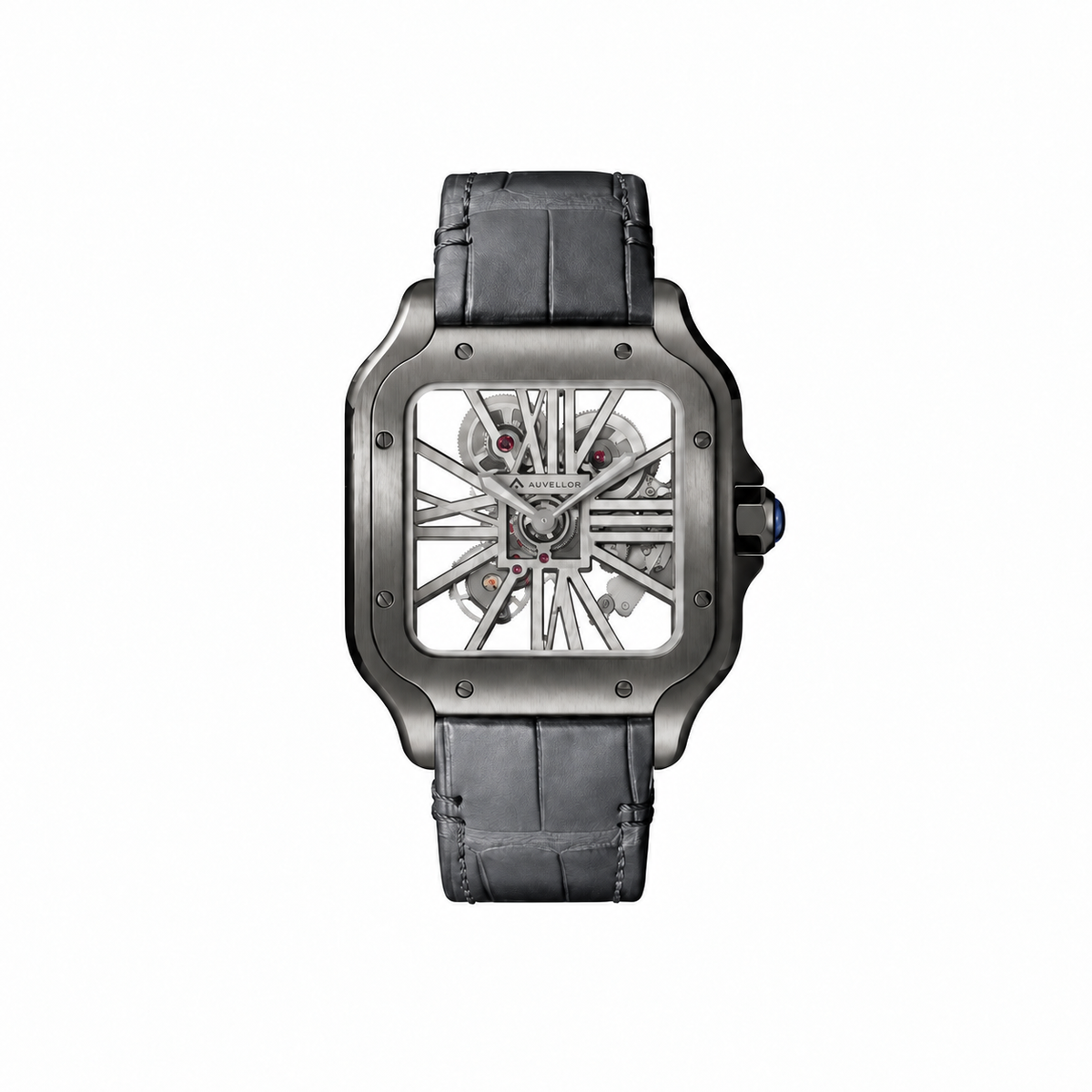 ORVEN Kaelthor Openwork – Black — front view on white background