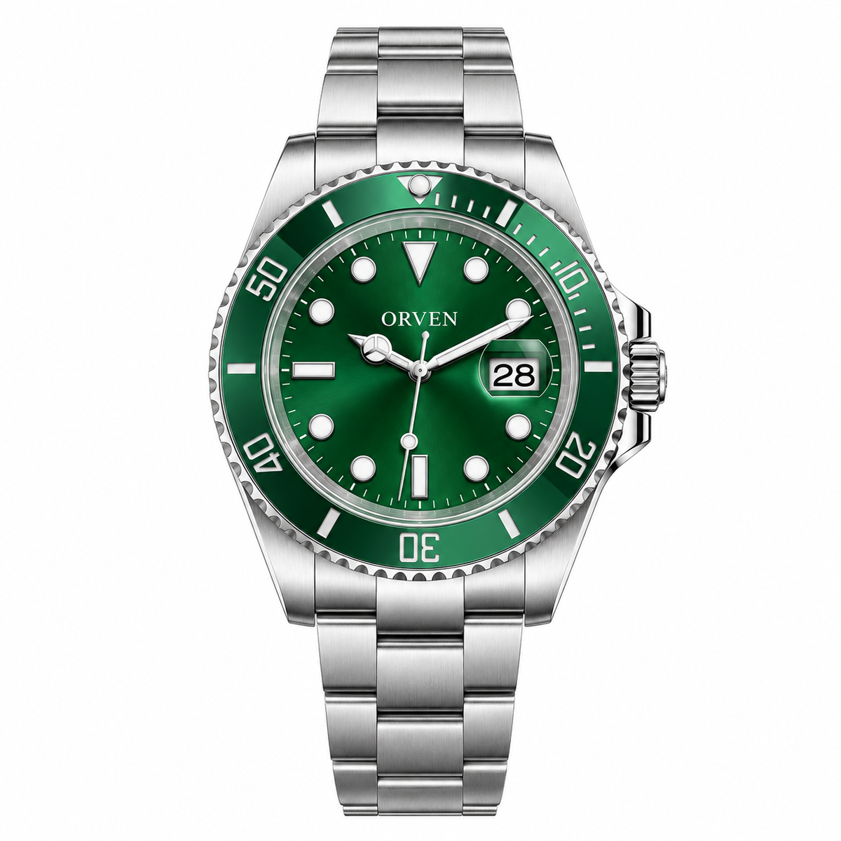 Orven Emeron – Green Dial